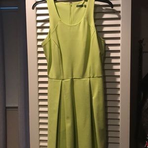 Flirty A-line dress.